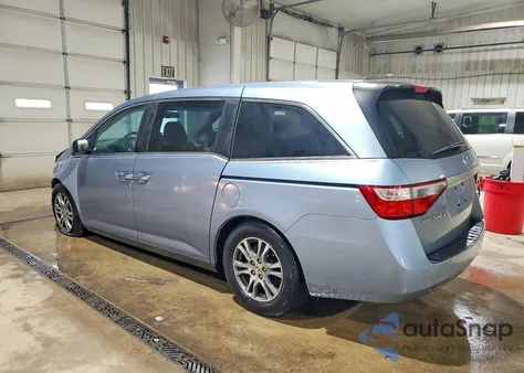 2012 Honda Odyssey Exl z USA, uszkodzony, nr VIN 5FNRL5H65CB058938